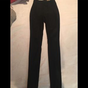 H&M faux suede black pants!